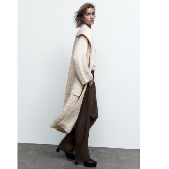 LAST 1️⃣—NWT Zara Limited Edition Knit Coat - Picture 5 of 11